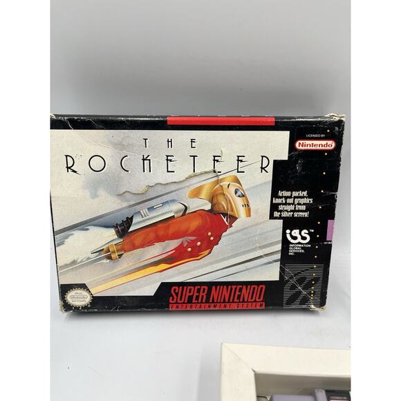 The Rocketeer SNES With Original Box + Protector Case - Picture 5 of 16